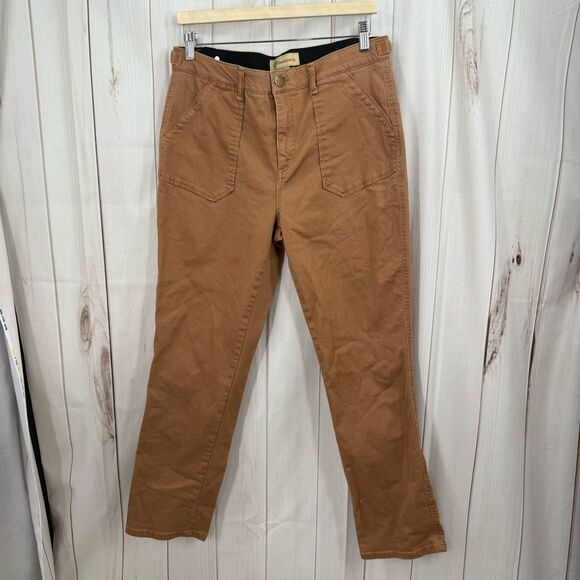 Democracy Women’s 12 Ab Technology Tan Brown Jeans Pants - Picture 1 of 5